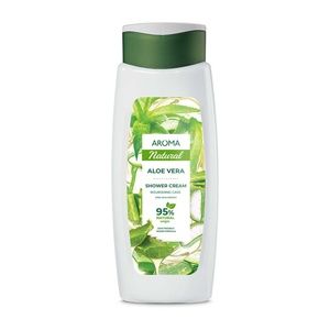 Aroma Natural Shower Cream, Aloe Vera / Nourishing Care 400 ml